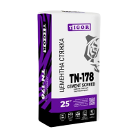 Стяжка цементная для пола TIGOR TN-178 Cement Screed (25 кг)