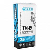 Клей для плитки TIGOR TM-19 Супер Эластик (25 кг)