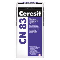 Быстротвердеющая смесь Ceresit CN 83 (25 кг)
