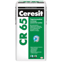 Гидроизоляционная смесь Ceresit CR-65 (25 кг)
