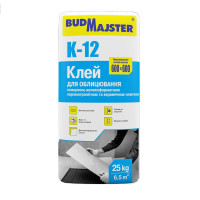Клей для керамогранита Будмайстер К-12 (25 кг)