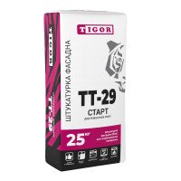 Штукатурка стартовая фасадная TIGOR TT-29 белая (25 кг)