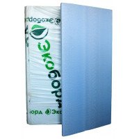 Пенополистирол Ecoboard 40мм (1,2х0,6) (2 паза)
