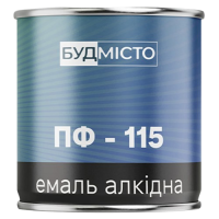 Емаль алкідна "Будмісто" ПФ-115 коричнева (2,8 кг)