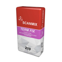 Клей для пенополистирола Scanmix Term Fix Теплый дом 210 (25 кг)