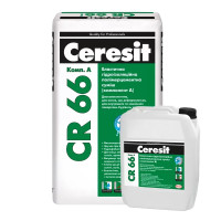 Гидроизоляционная двухкомпонентная смесь Ceresit CR-66 (17,5кг)