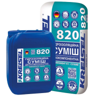 Гидроизоляционная двухкомпонентная смесь Kreisel 820 (18 кг + 5 л)