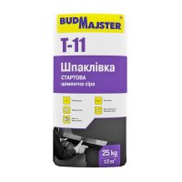 Шпатлевка стартовая цементная Будмайстер Т-11 серая (25 кг)